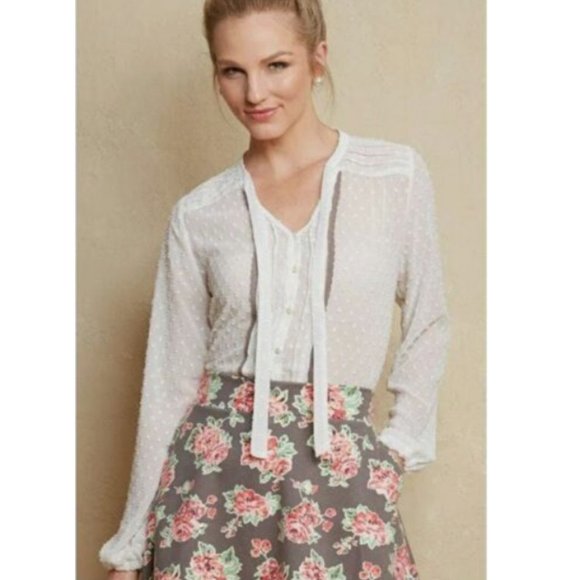 Matilda Jane Swiss Dot Sheer Top - Picture 4 of 9